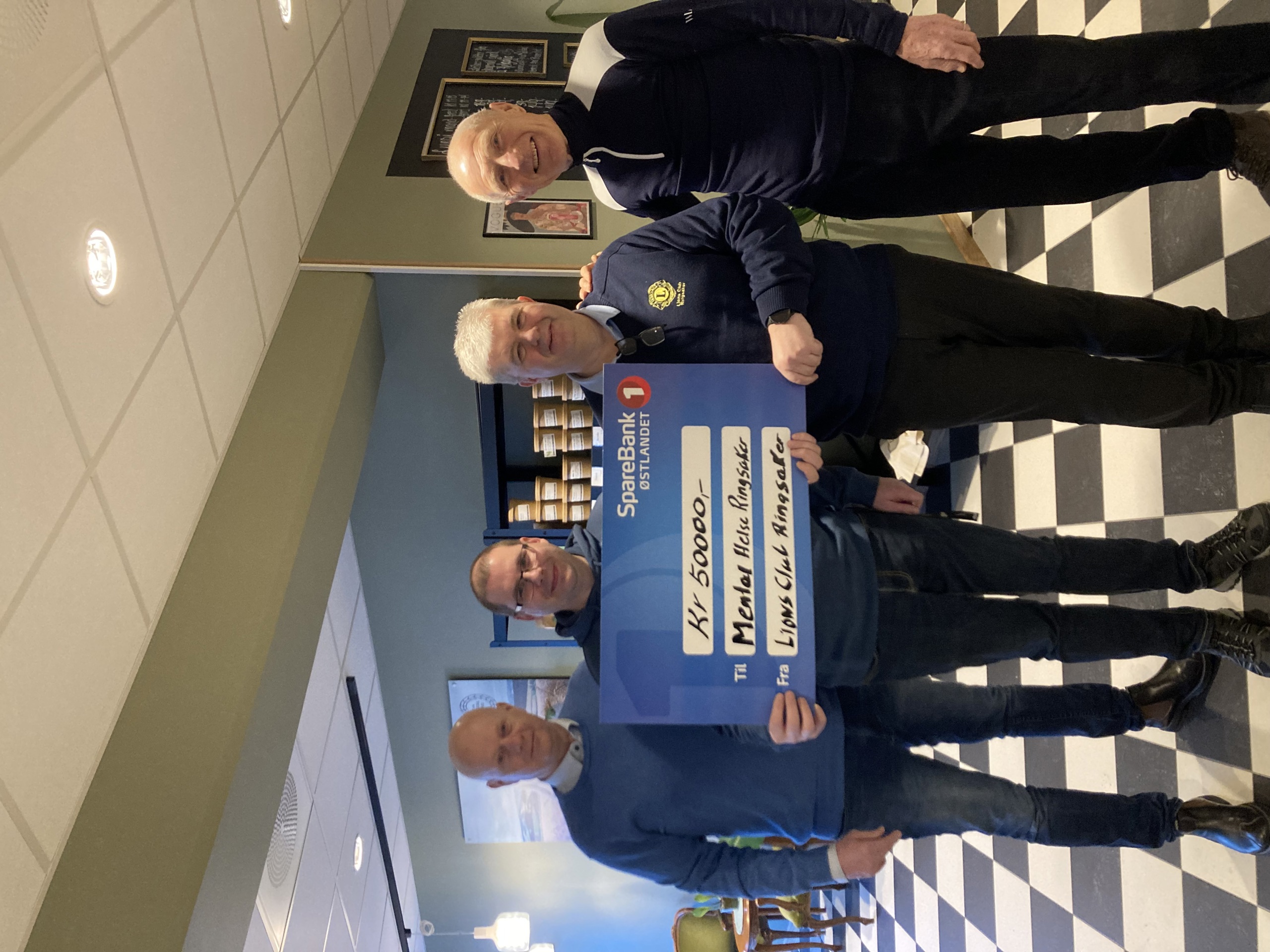 Gave til Mental Helse Ringsaker